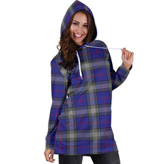 Kinnaird Tartan Plaid Hoodie Dress