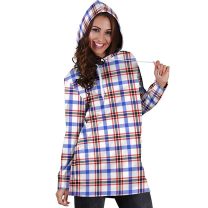 Boswell Modern Tartan Plaid Hoodie Dress