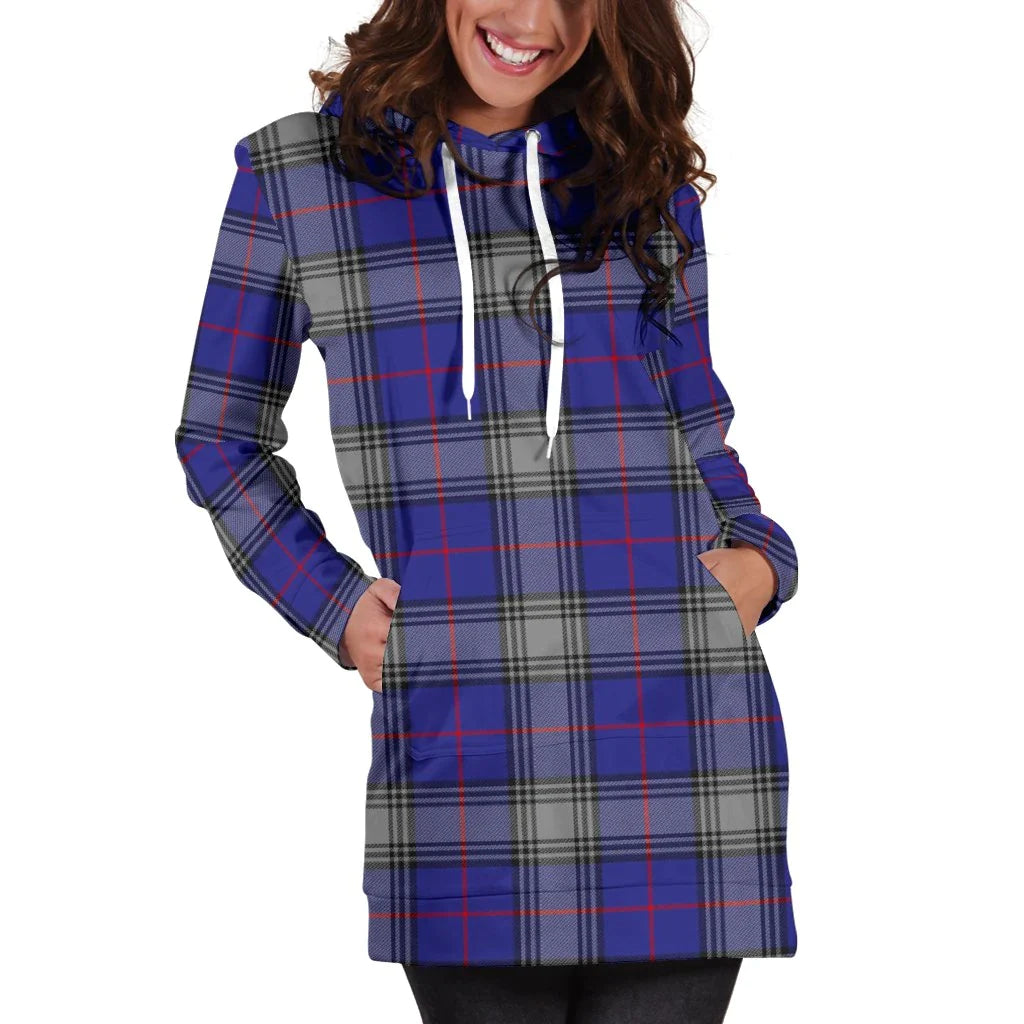 Kinnaird Tartan Plaid Hoodie Dress