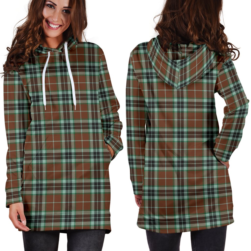 Thomson Hunting Modern Tartan Plaid Hoodie Dress