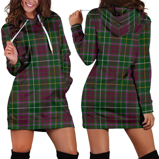 Crosbie Tartan Plaid Hoodie Dress