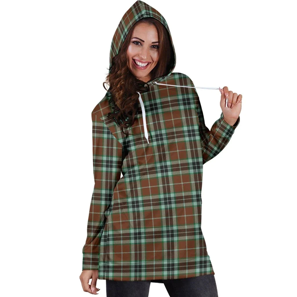 Thomson Hunting Modern Tartan Plaid Hoodie Dress