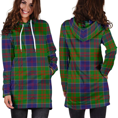 Stewart of Appin Hunting Modern Tartan Plaid Hoodie Dress