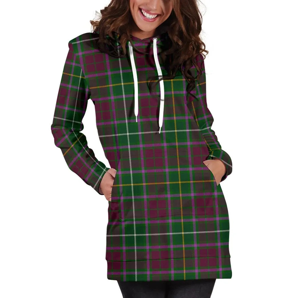 Crosbie Tartan Plaid Hoodie Dress