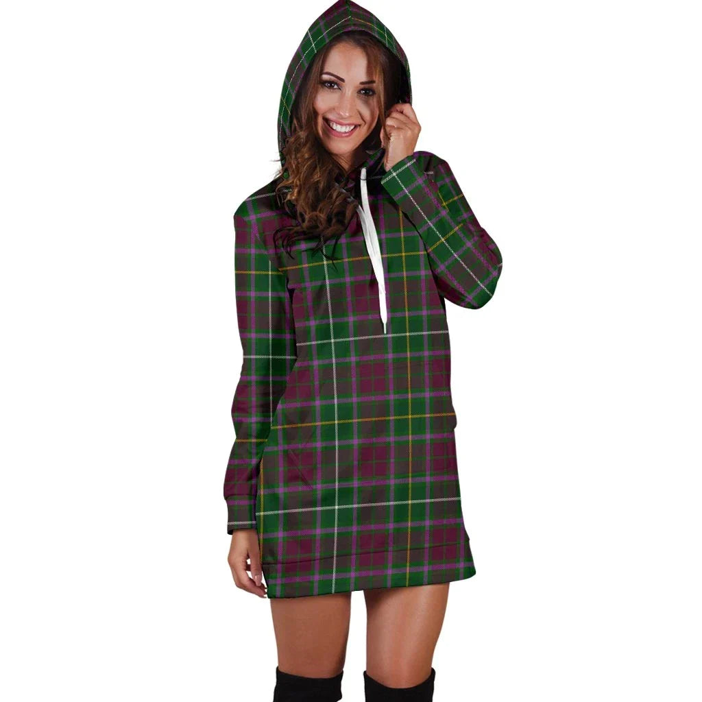 Crosbie Tartan Plaid Hoodie Dress