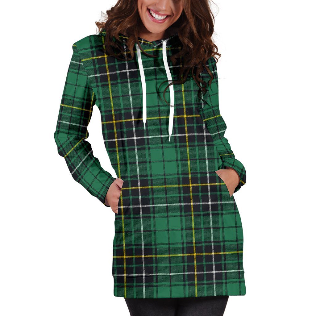 MacAlpine Ancient Tartan Plaid Hoodie Dress