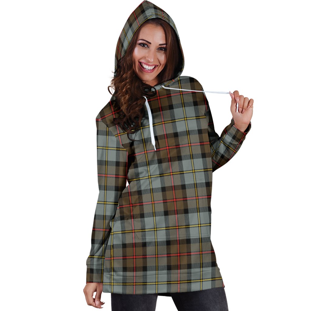 MacLeod of Harris Weathered Tartan Plaid Hoodie Dress