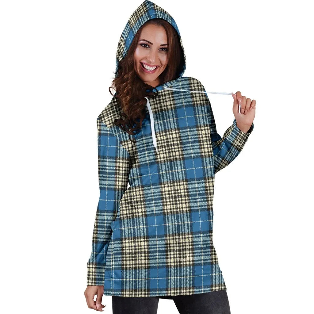 Napier Ancient Tartan Plaid Hoodie Dress