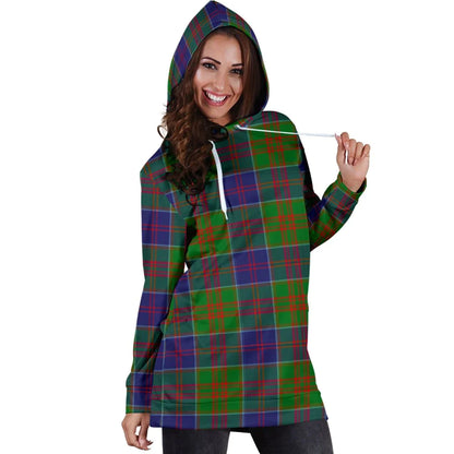 Stewart of Appin Hunting Modern Tartan Plaid Hoodie Dress