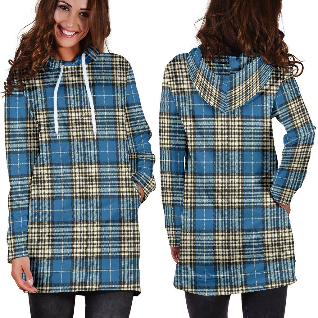 Napier Ancient Tartan Plaid Hoodie Dress