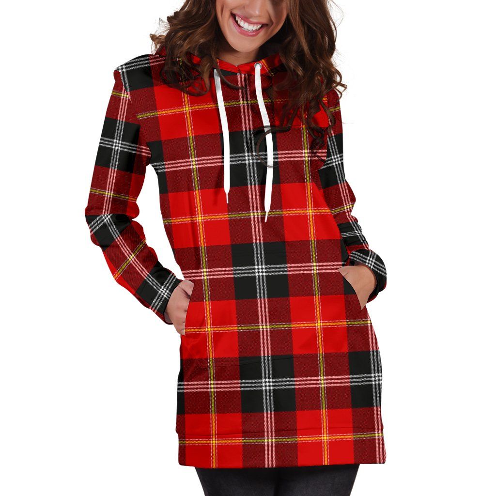Marjoribanks Tartan Plaid Hoodie Dress