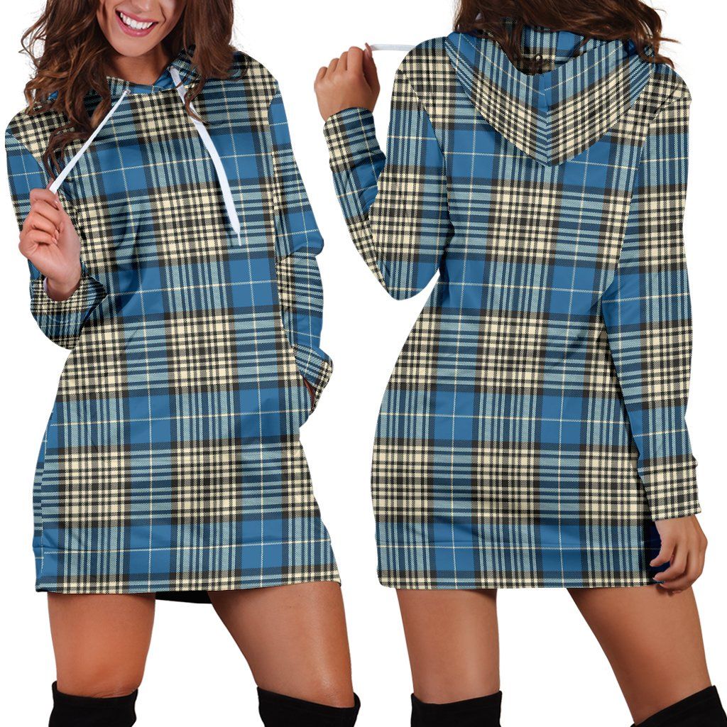 Napier Ancient Tartan Plaid Hoodie Dress