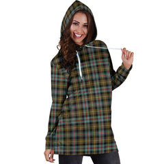 Farquharson Weathered Tartan Plaid Hoodie Dress