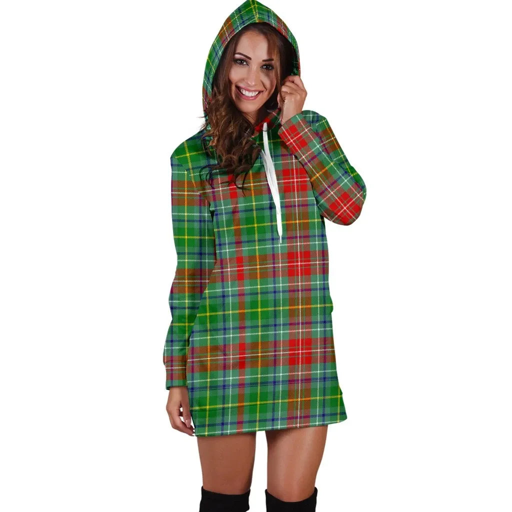 Muirhead Tartan Plaid Hoodie Dress