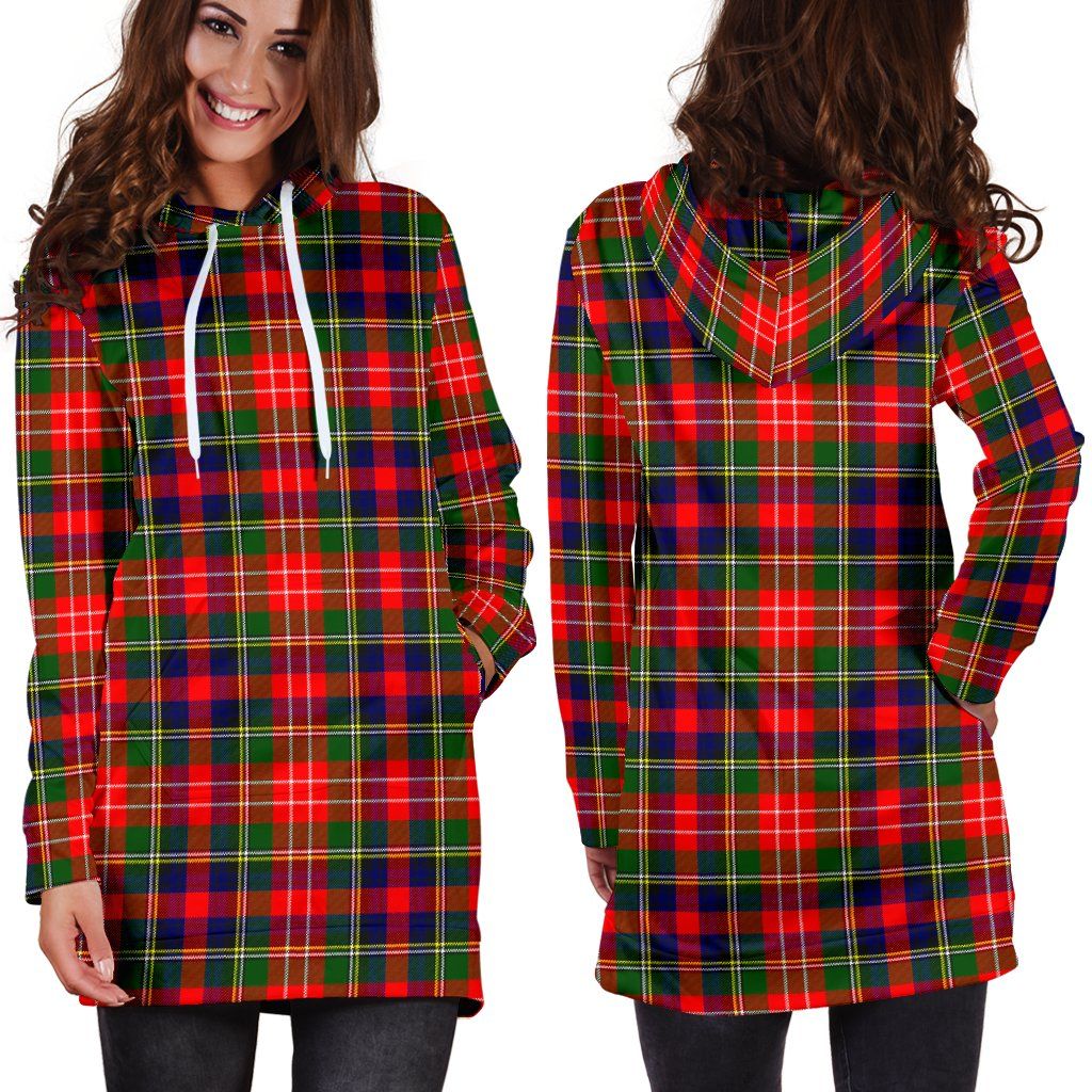 Christie Tartan Plaid Hoodie Dress