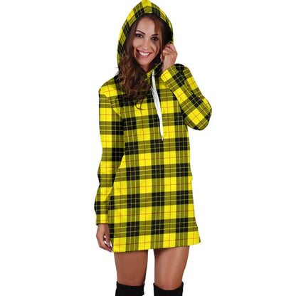 MacLeod of Lewis Modern Tartan Plaid Hoodie Dress