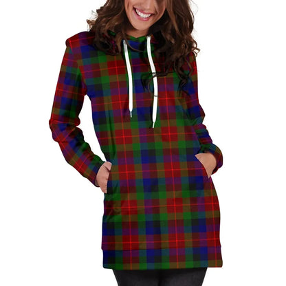 Tennant Tartan Plaid Hoodie Dress