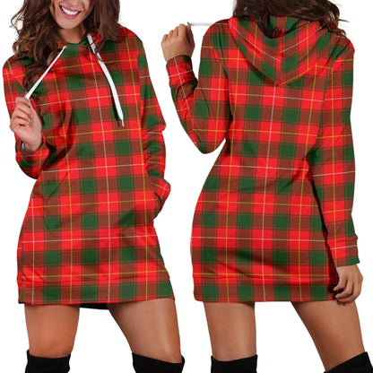 MacPhee Modern Tartan Plaid Hoodie Dress