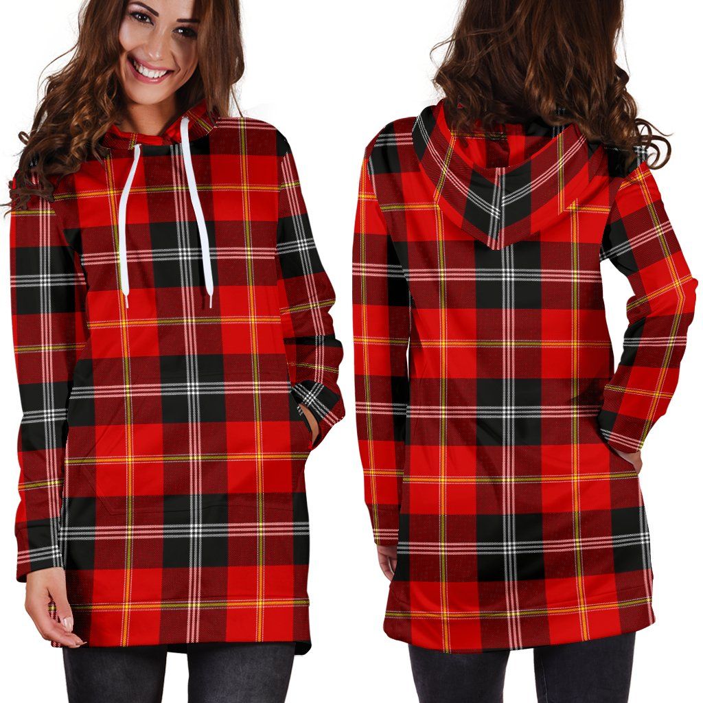 Marjoribanks Tartan Plaid Hoodie Dress