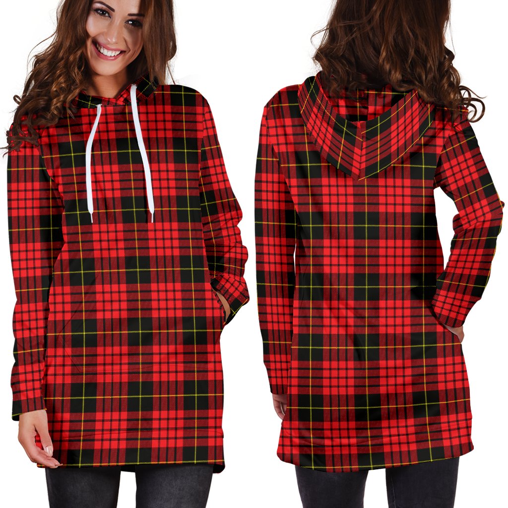 MacQueen Modern Tartan Plaid Hoodie Dress