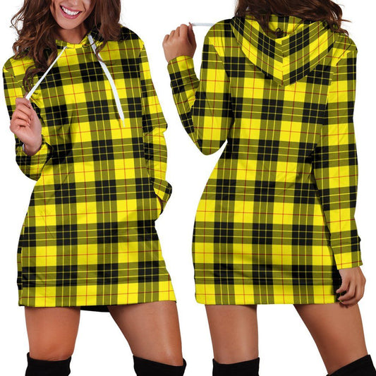 MacLeod of Lewis Modern Tartan Plaid Hoodie Dress