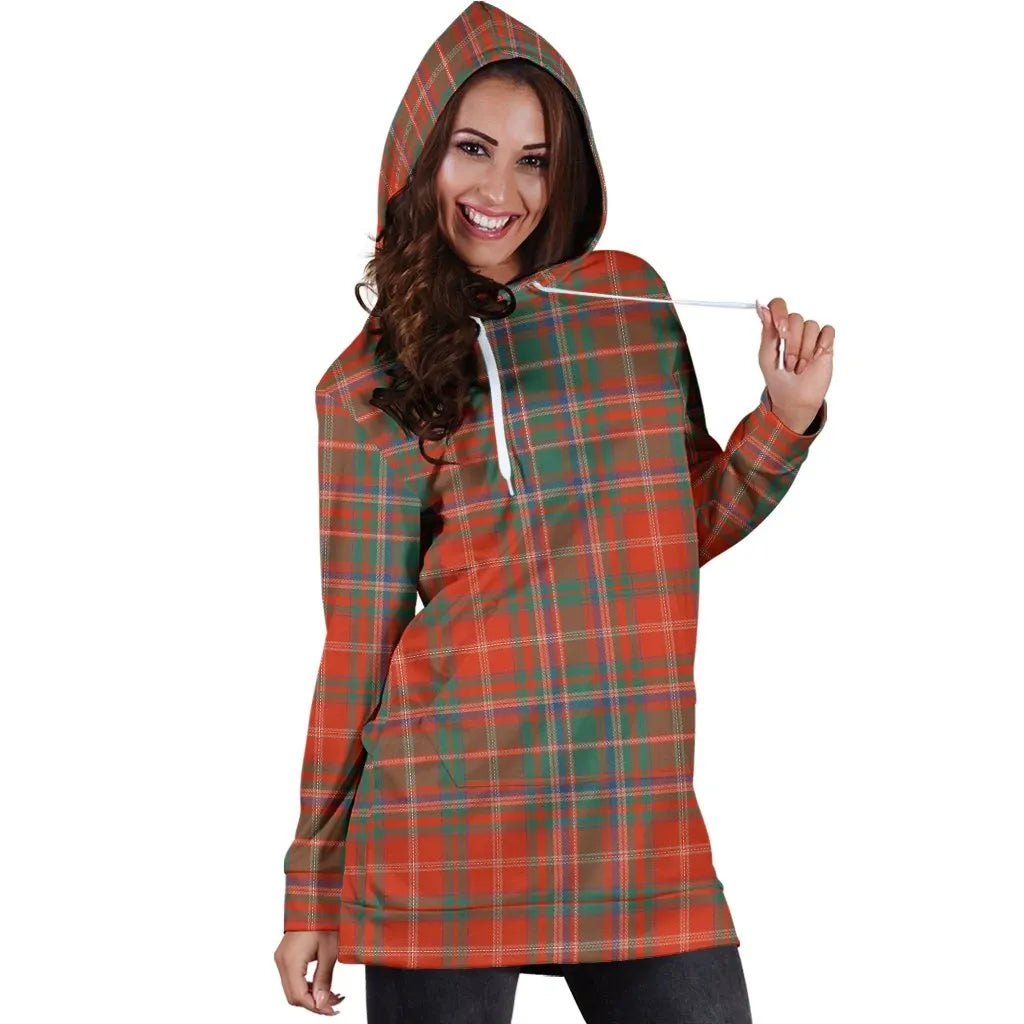 MacDougall Ancient Tartan Plaid Hoodie Dress