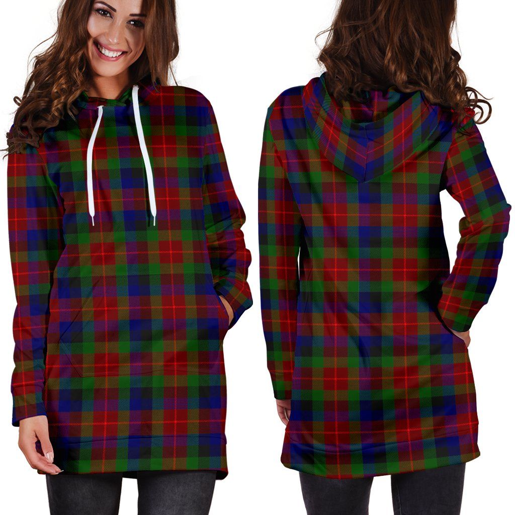 Tennant Tartan Plaid Hoodie Dress