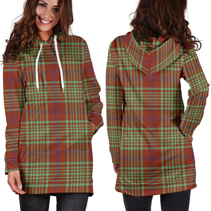 MacGillivray Hunting Ancient Tartan Plaid Hoodie Dress