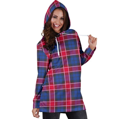 Graham of Menteith Red Tartan Plaid Hoodie Dress