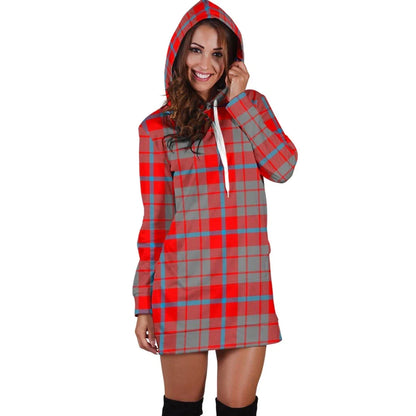 Moubray Tartan Plaid Hoodie Dress