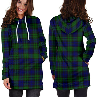 Campbell Modern Tartan Plaid Hoodie Dress