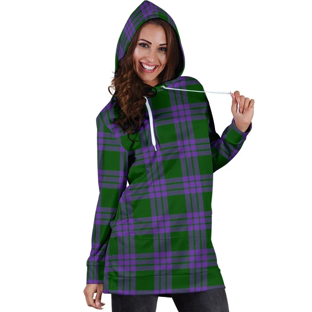 Elphinstone Tartan Plaid Hoodie Dress