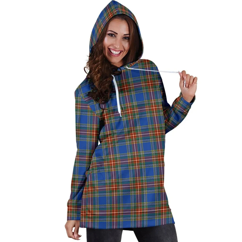 MacBeth Ancient Tartan Plaid Hoodie Dress