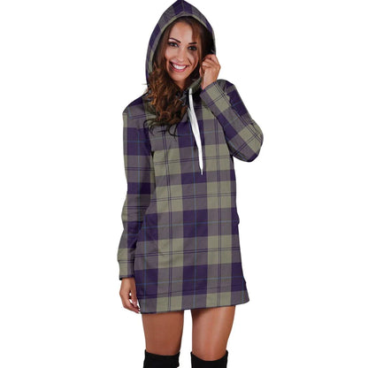 Cunningham Dress Blue Dancers Tartan Plaid Hoodie Dress