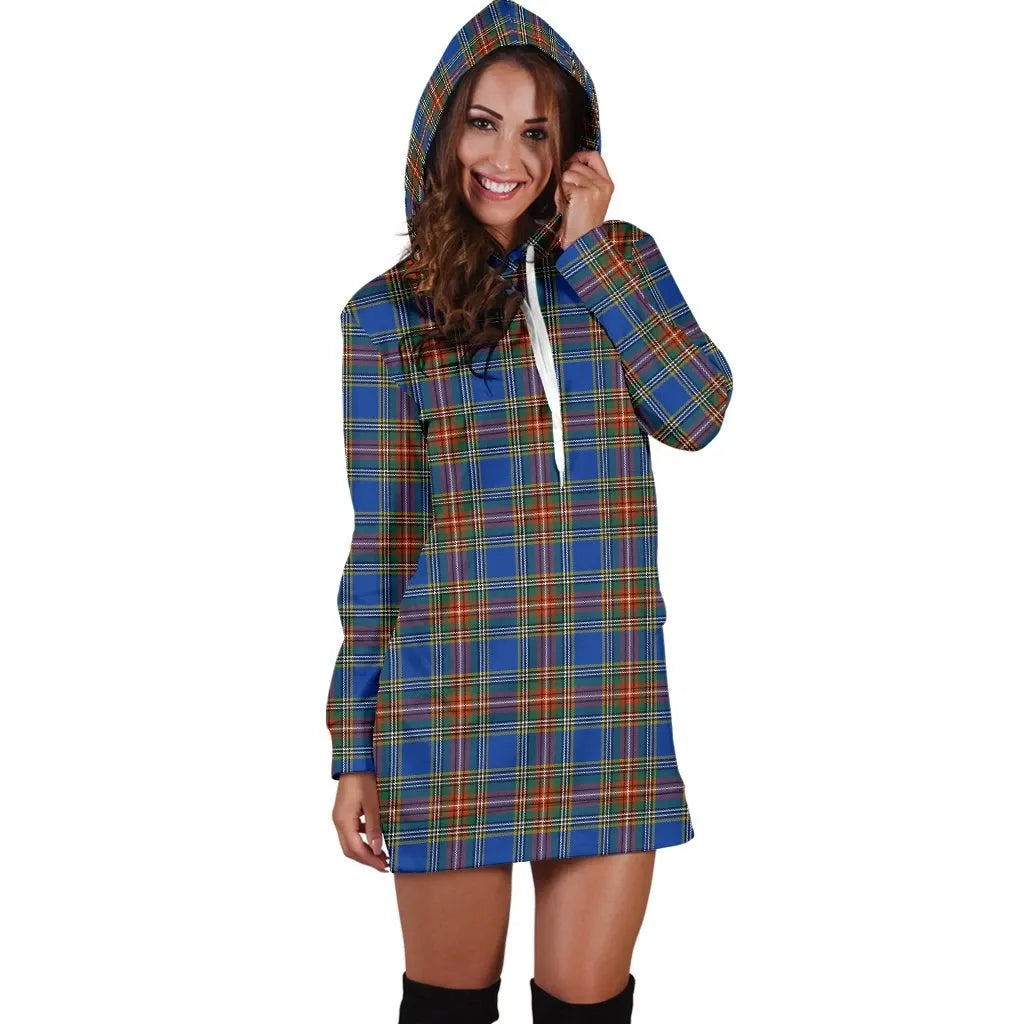 MacBeth Ancient Tartan Plaid Hoodie Dress