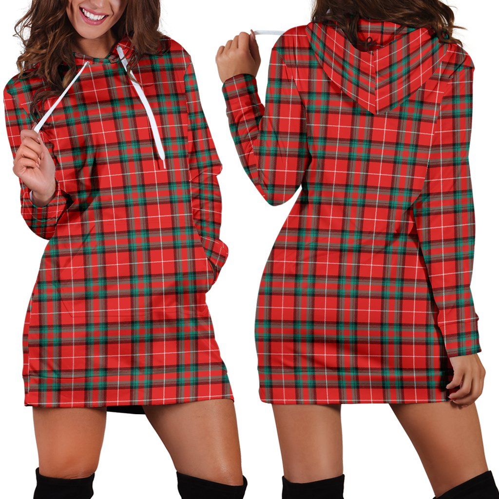 Stuart of Bute Tartan Plaid Hoodie Dress