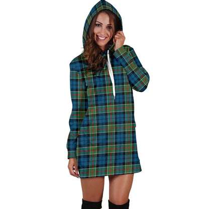 Colquhoun Ancient Tartan Plaid Hoodie Dress