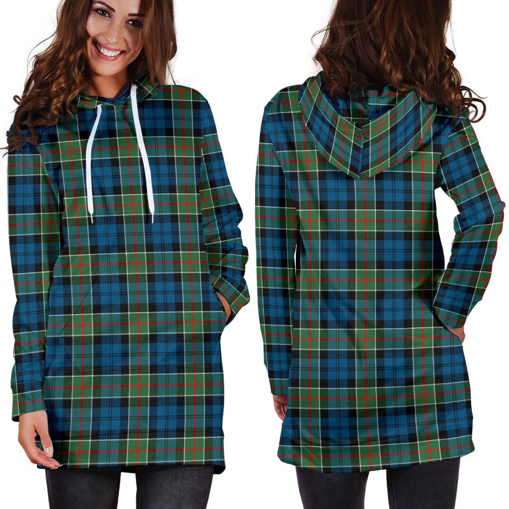 Colquhoun Ancient Tartan Plaid Hoodie Dress