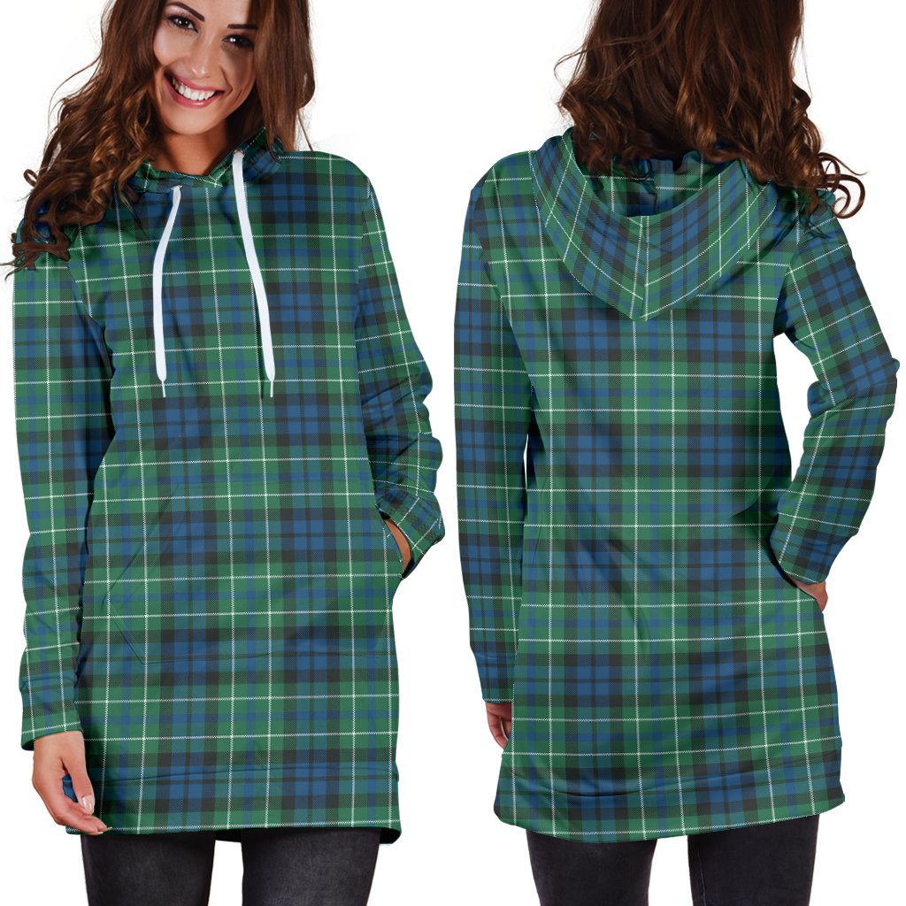 MacNeill of Colonsay Ancient Tartan Plaid Hoodie Dress