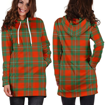 MacGregor Ancient Tartan Plaid Hoodie Dress