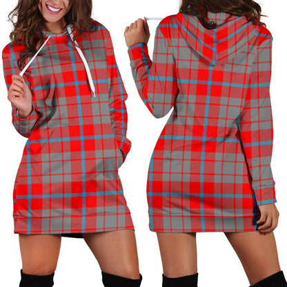 Moubray Tartan Plaid Hoodie Dress