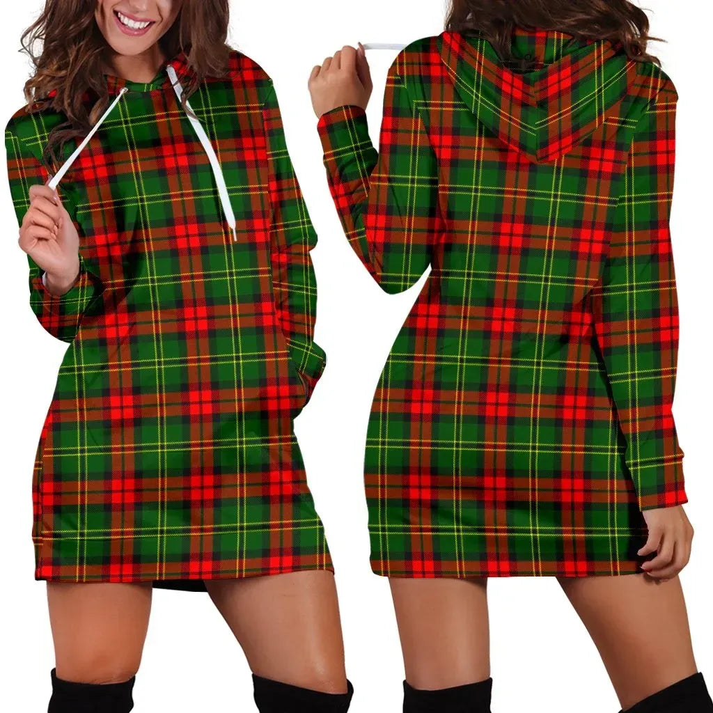 Blackstock Tartan Plaid Hoodie Dress