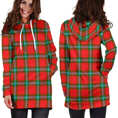 MacLaine of Loch Buie Tartan Plaid Hoodie Dress