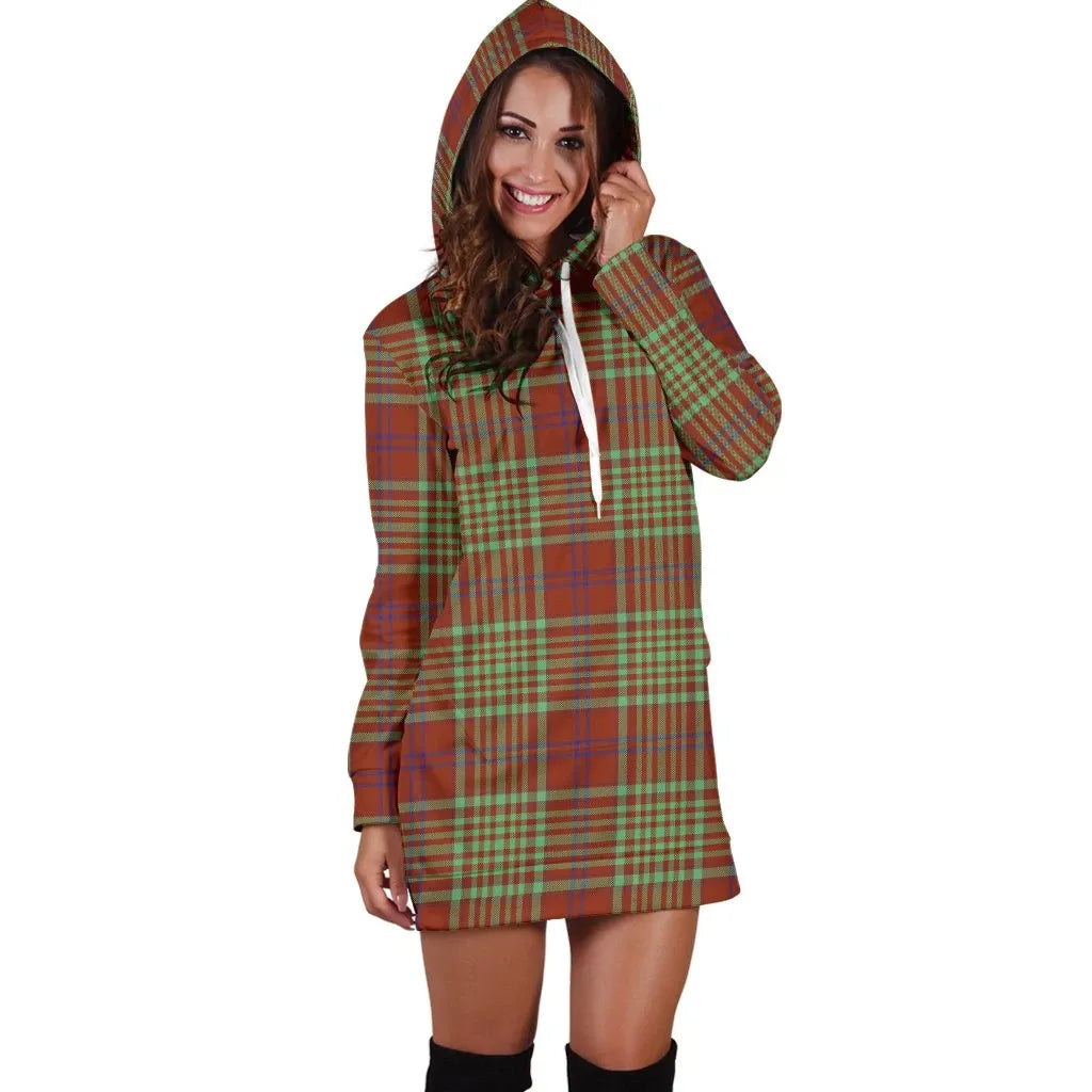 MacGillivray Hunting Ancient Tartan Plaid Hoodie Dress