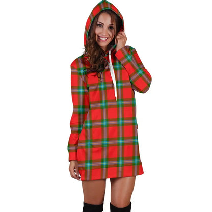 MacLaine of Loch Buie Tartan Plaid Hoodie Dress