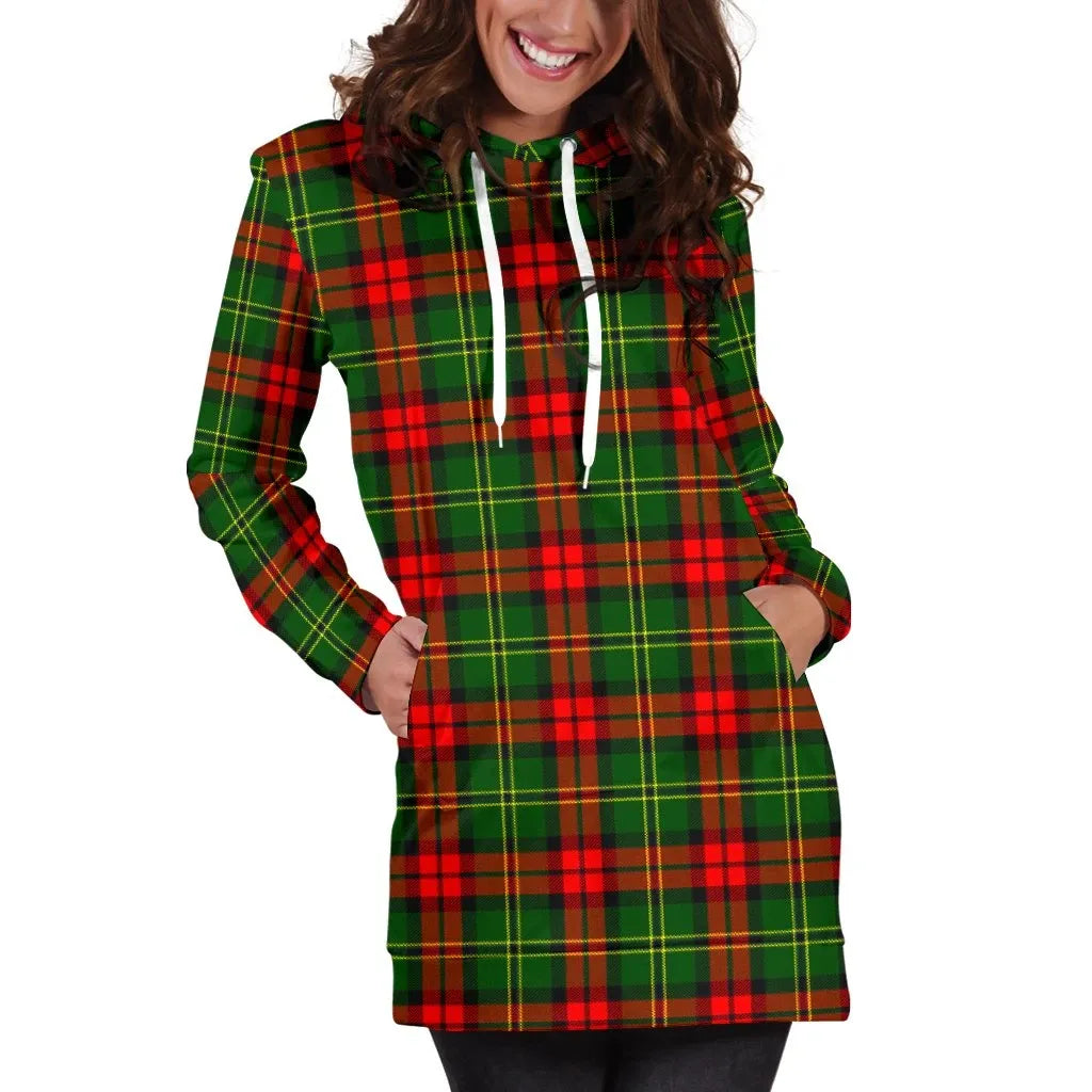 Blackstock Tartan Plaid Hoodie Dress