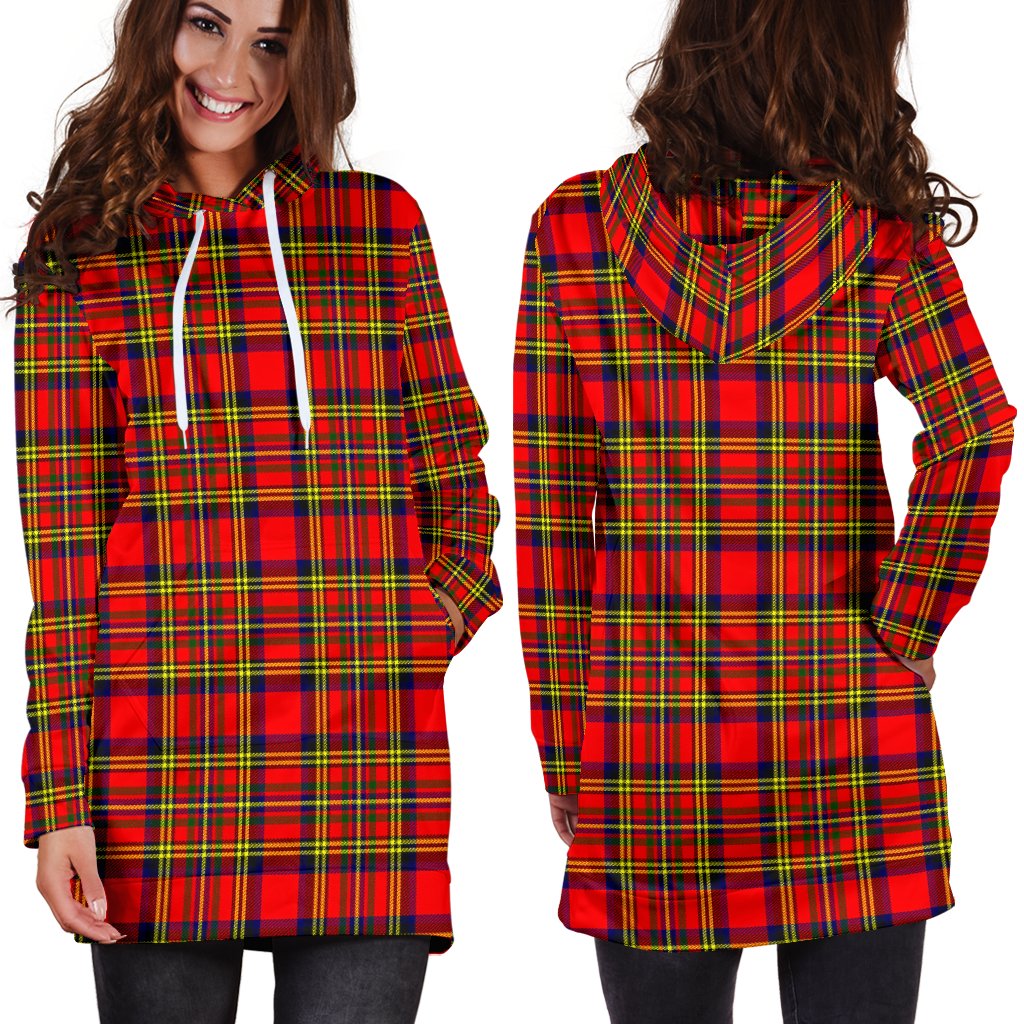 Hepburn Tartan Plaid Hoodie Dress