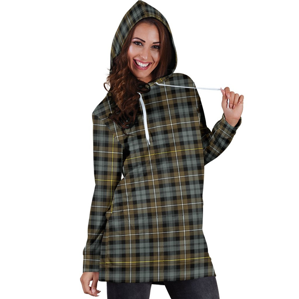 Campbell Argyll Weathered Tartan Plaid Hoodie Dress