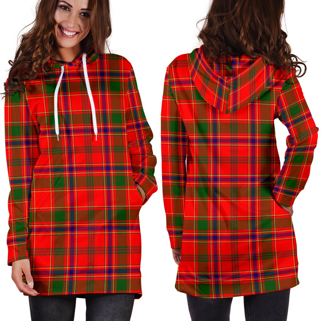 Munro Modern Tartan Plaid Hoodie Dress