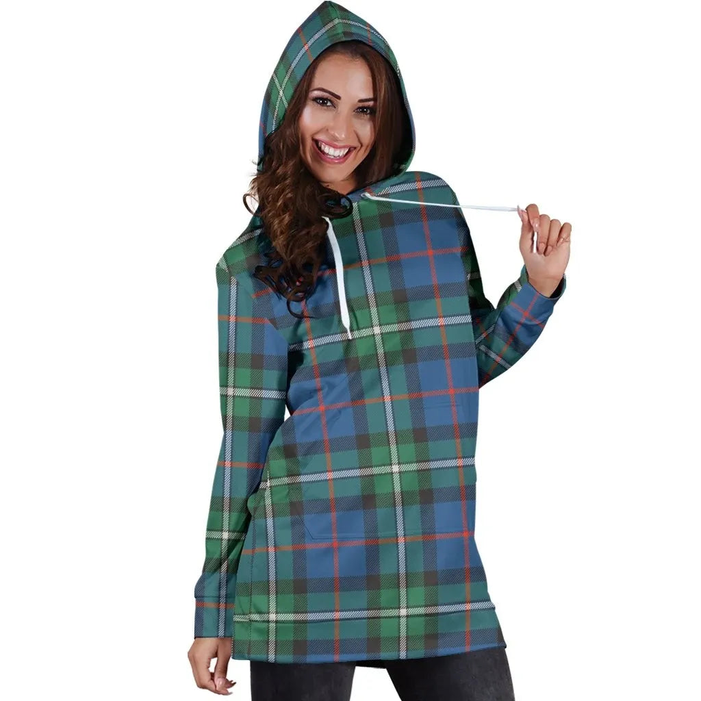 MacPhail Hunting Ancient Tartan Plaid Hoodie Dress